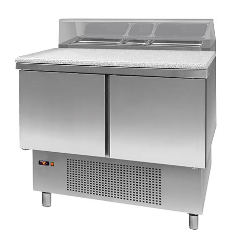 Bancada refrigerada para preparação de sanduíches e saladas MAGNUS GTPZG-100 Assistência Técnica máquina