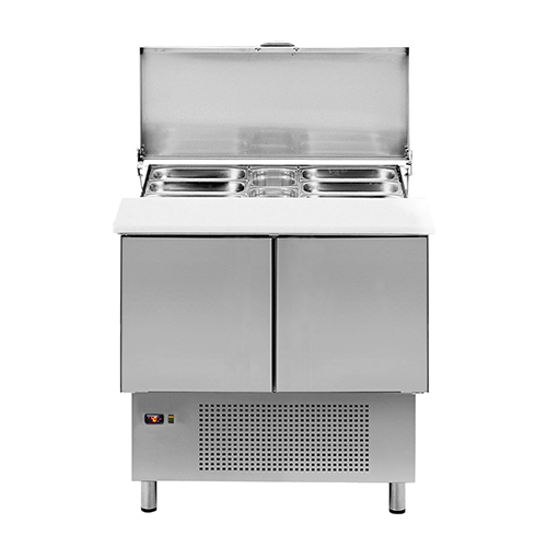 Bancada refrigerada para preparação de sanduíches e saladas MAGNUS GSALT2P HC Assistência Técnica máquina