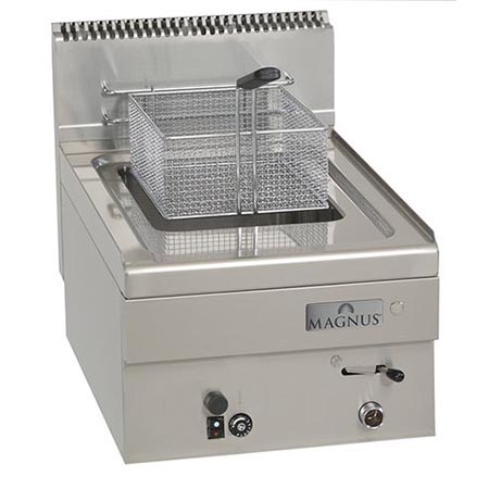Fritadeira a gás 8 lt, bancada Magnus FG8 T640 Assistência Técnica
