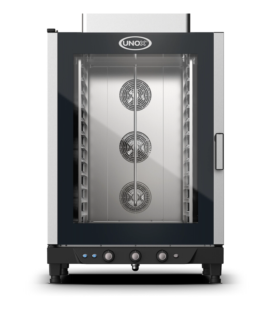 Forno Unox Cheflux Manual Gás 12 GN 1/1 XV813G Assistência Técnica