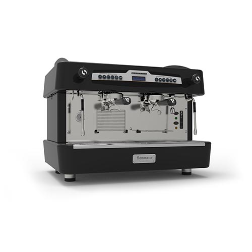 Máquina de café espresso automática, 2 grupos Fiamma Quadrant 2 DSP TC Assistência Técnica