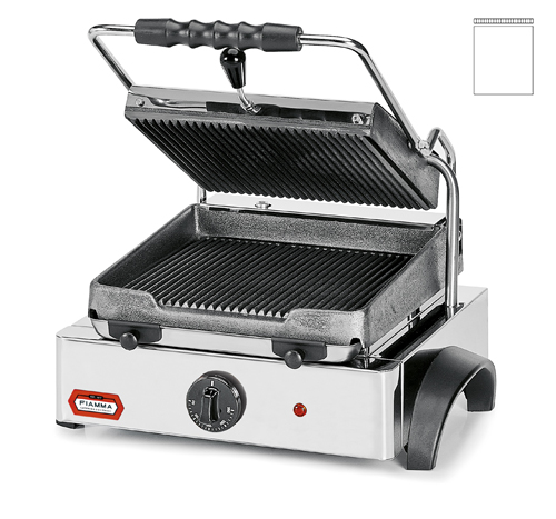 Grelhador/tostadeira de contato liso com tampa canelada Fiamma GR 4.1L Assistência Técnica