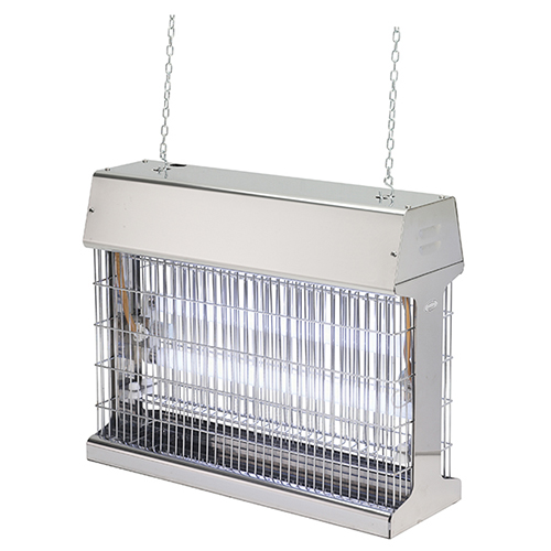 Eletrocutor de insetos em aço inox suspensão Fiamma EI 30.6 INOX Assistência Técnica
