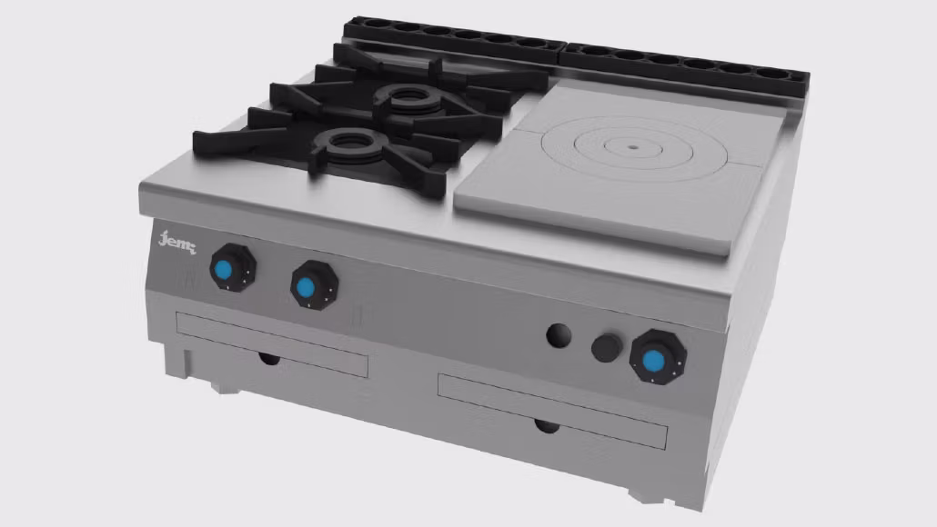 Fogão Jemi a Gás de Bancada com Placa Radiante STP742 Assistência Técnica