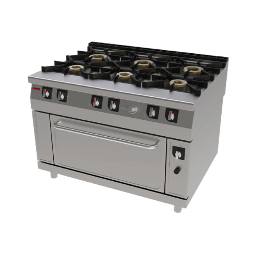 Fogão com Forno a Gás com reservatório de água Jemi 611HG Chef