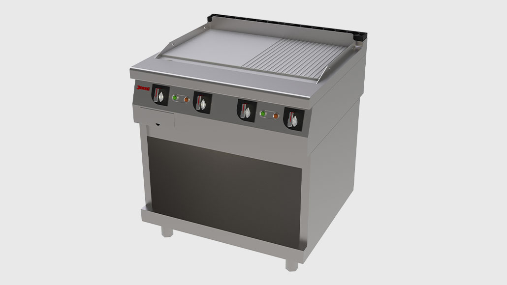 Fry-Top 1/2 Ranhurado Jemi Elétrico com Base FRTE75 P78 Assistência Técnica