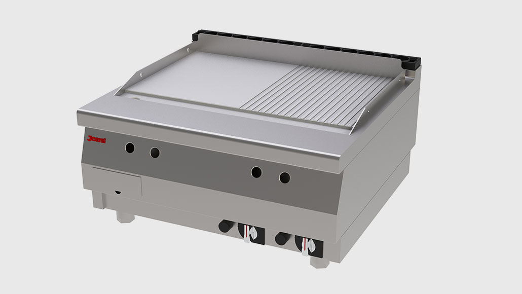 Fry-Top 1/2 Ranhurado Jemi a Gás de Bancada SFRT75 P78 Assistência Técnica