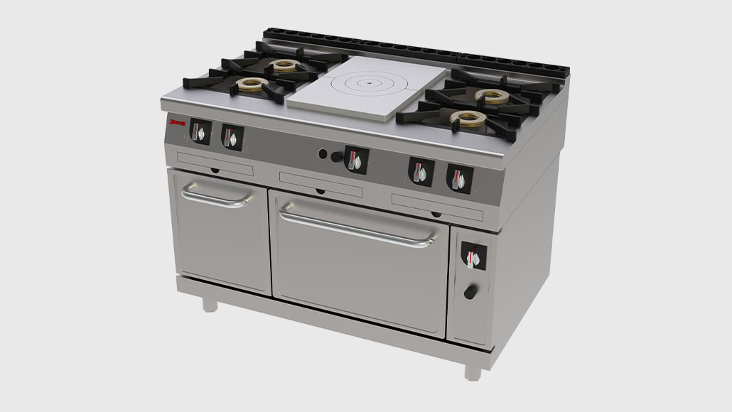 Fogão Jemi a Gás com Placa Radiante e Forno TP761 Assistência Técnica