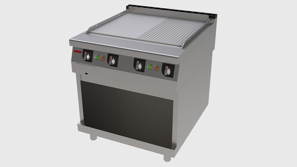 Fry-Top 1/2 Ranhurado com Base Elétrico Jemi FRTE90 P99 Assistência Técnica