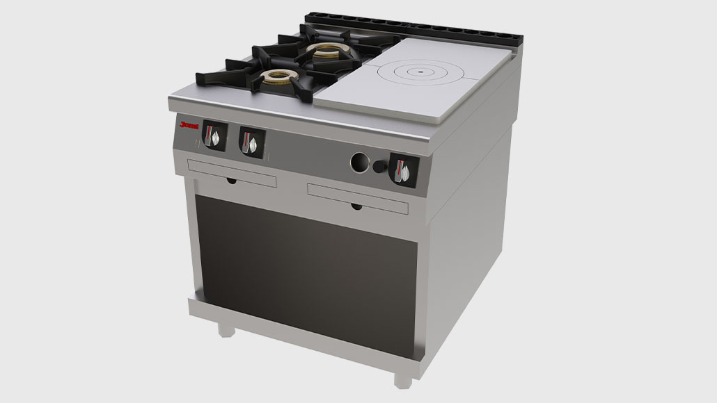 Fogão a Gás e Base com Placa Radiante Jemi TP202 Assistência Técnica