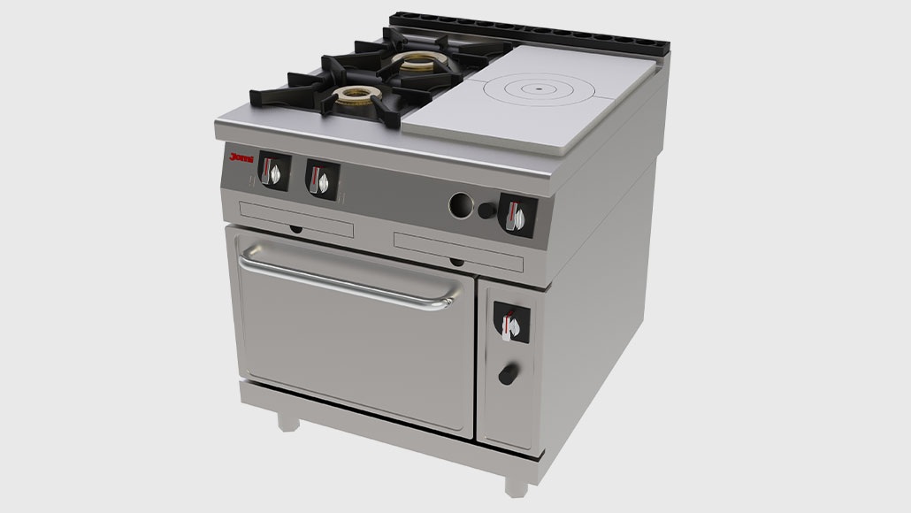 Fogão a Gás e Forno com Placa Radiante Jemi TP212 Assistência Técnica