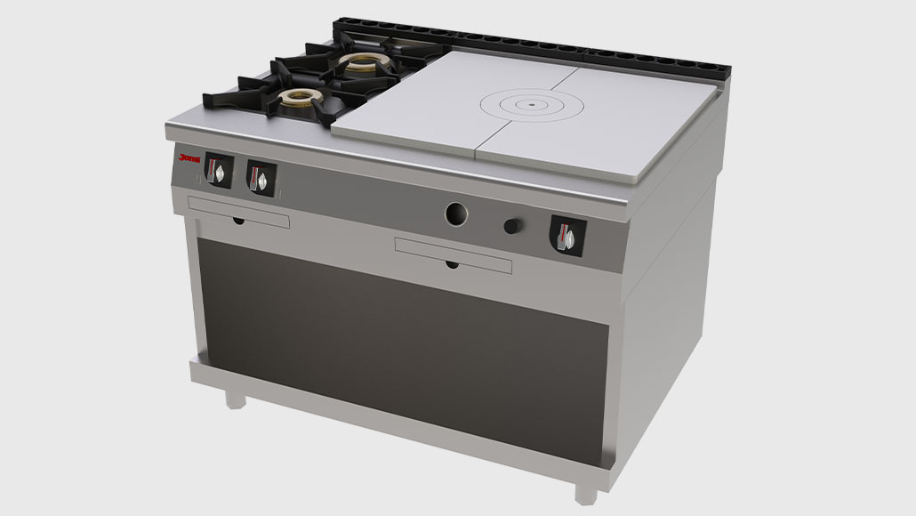 Fogão a Gás e Base com Placa Radiante Jemi TP602 Assistência Técnica