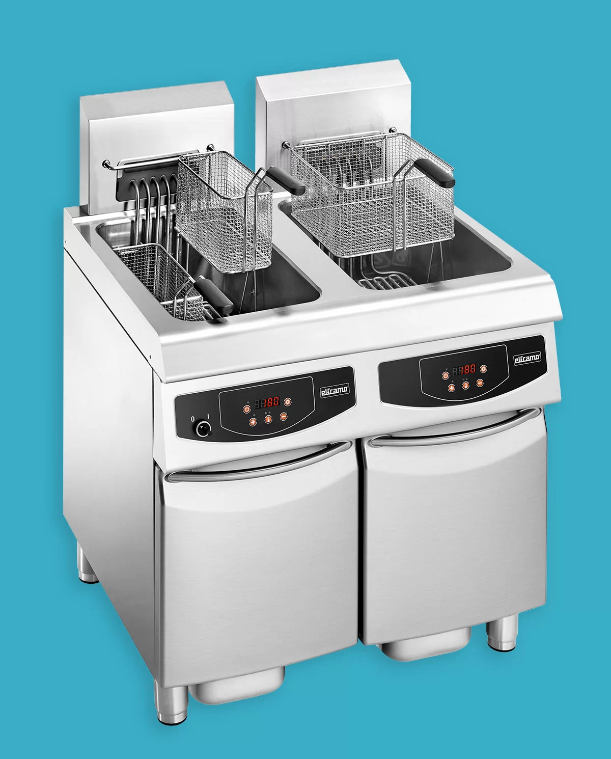 Fritadeira Elframo Eletrônica Elétrica NE-S 20+20 Assistência Técnica