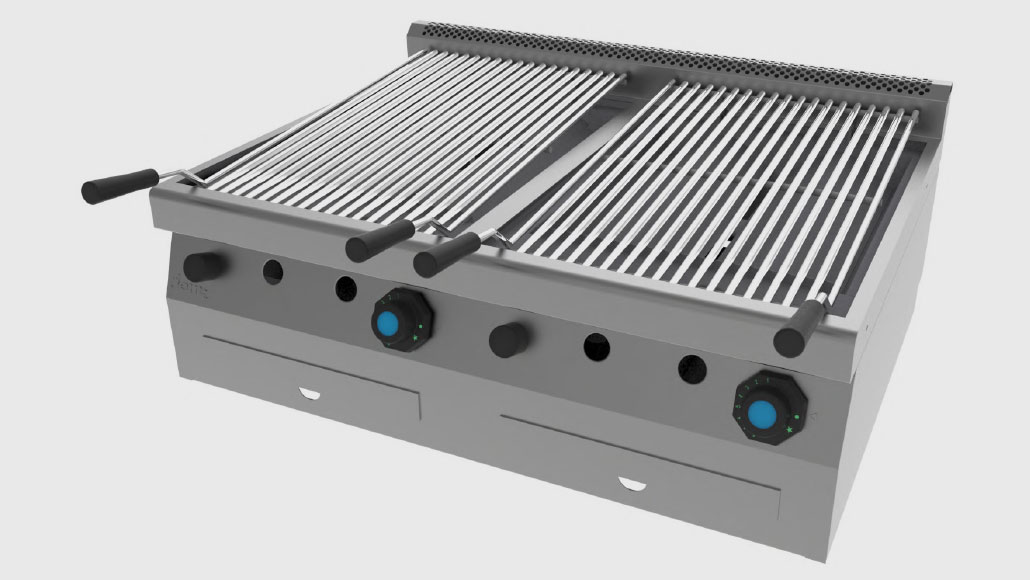 Grelhador a Gás JEMI SPG60/2 Assistência Técnica máquina