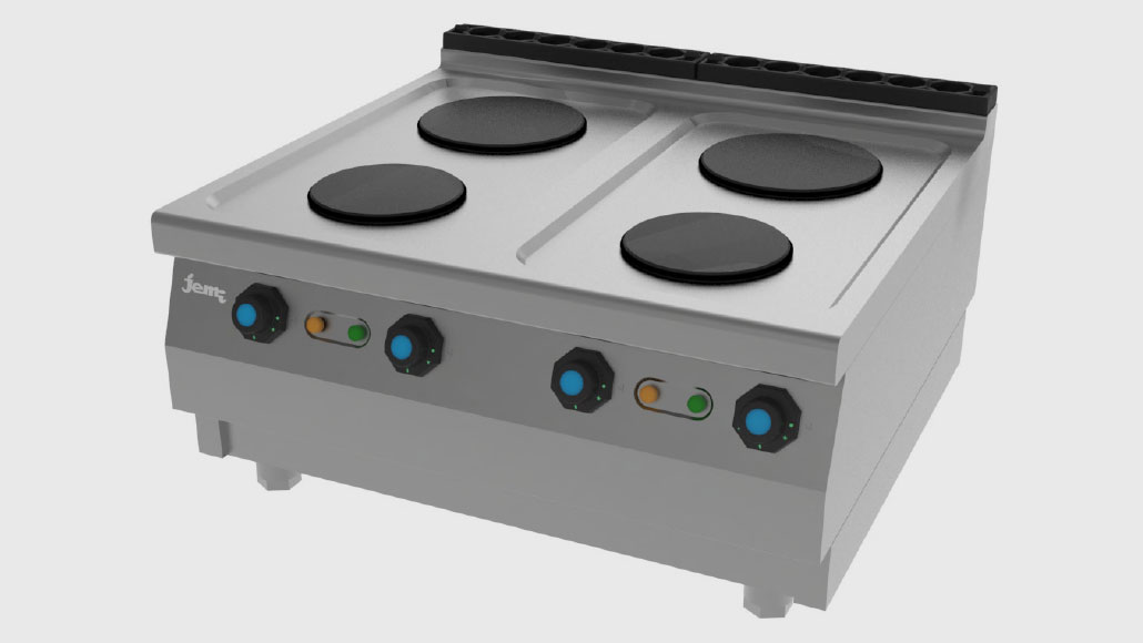 Fogão Eléctrico Jemi S741E