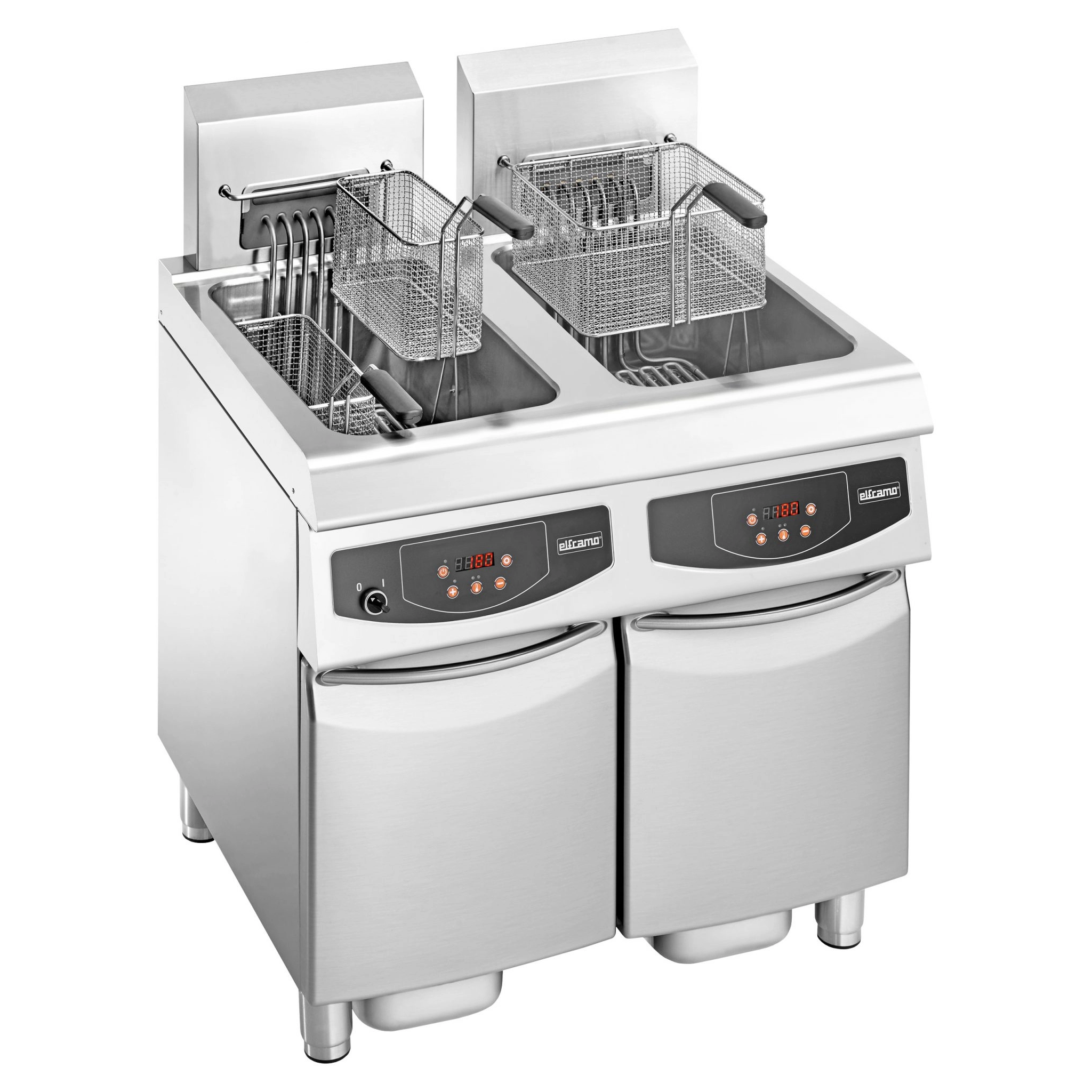 Fritadeira Elframo Eletrónica Elétrica NE-S 20+20 Assistência Técnica