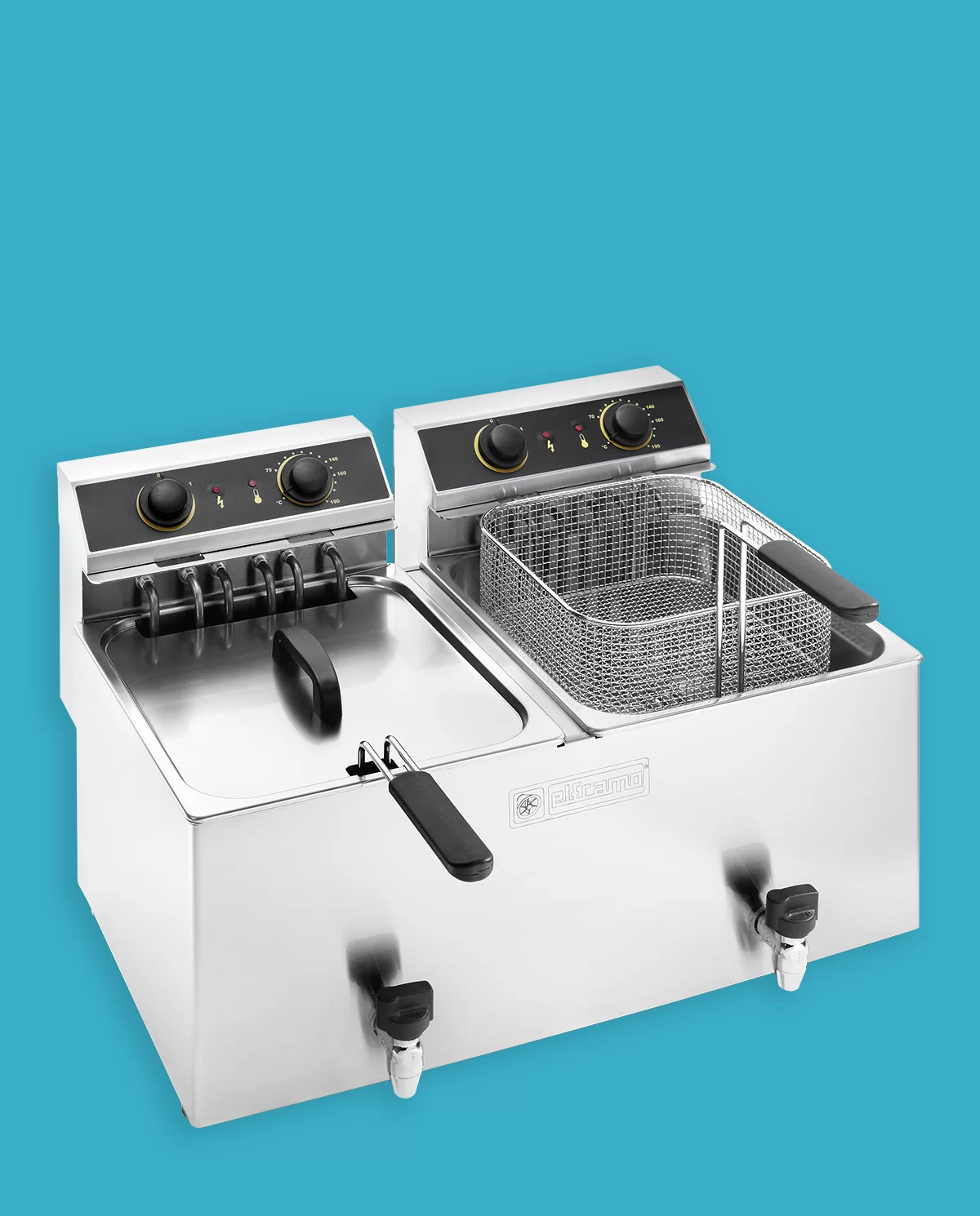 Fritadeira Elframo Dupla Elétrica de Bancada ST 12+12 Assistência Técnica