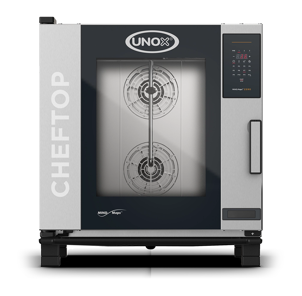 Forno Unox Cheftop Mind.Maps Elétrico ZERO 7 GN 1/1 XEVC-0711-EZRM Assistência Técnica