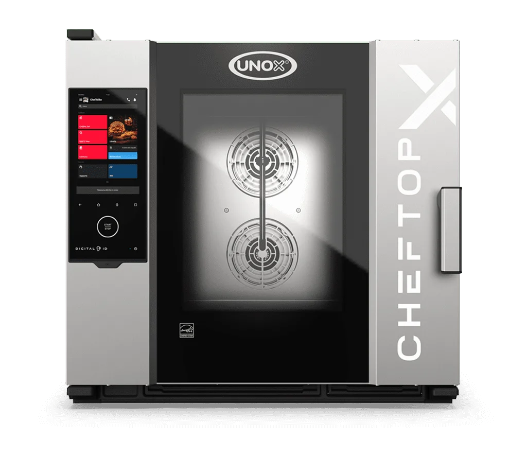 Forno Unox Cheftop-X Digital.ID Elétrico 6 GN 2/1 XEDA-0621-EXRS Assistência Técnica