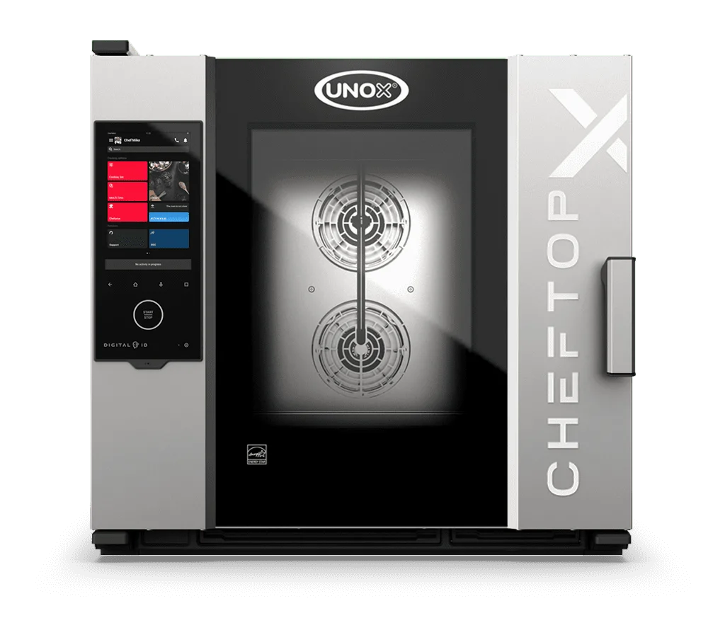 Forno Unox Cheftop-X Digital.ID Gás XEDA-1021-GXRS 10 GN 2/1 Assistência Técnica