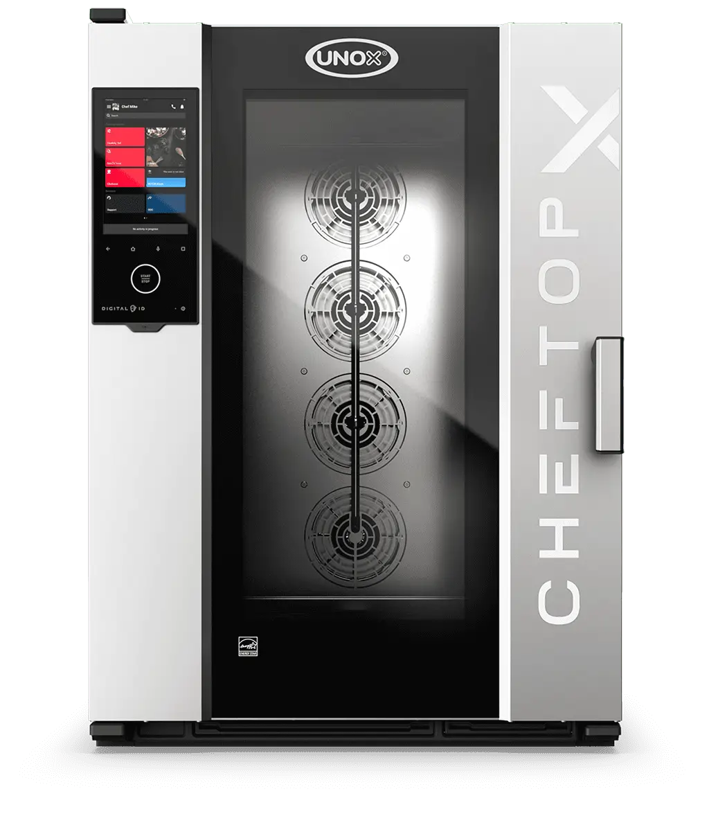 Forno Unox Cheftop-X Digital.ID Gás XEDA-1021-GXRS 10 GN 2/1 Assistência Técnica