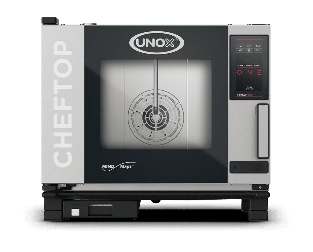 Forno Unox Cheftop Mind.Maps Elétrico COUNTERTOP XEVC-0511-E1RM 5 GN 1/1 ONE Assistência Técnica