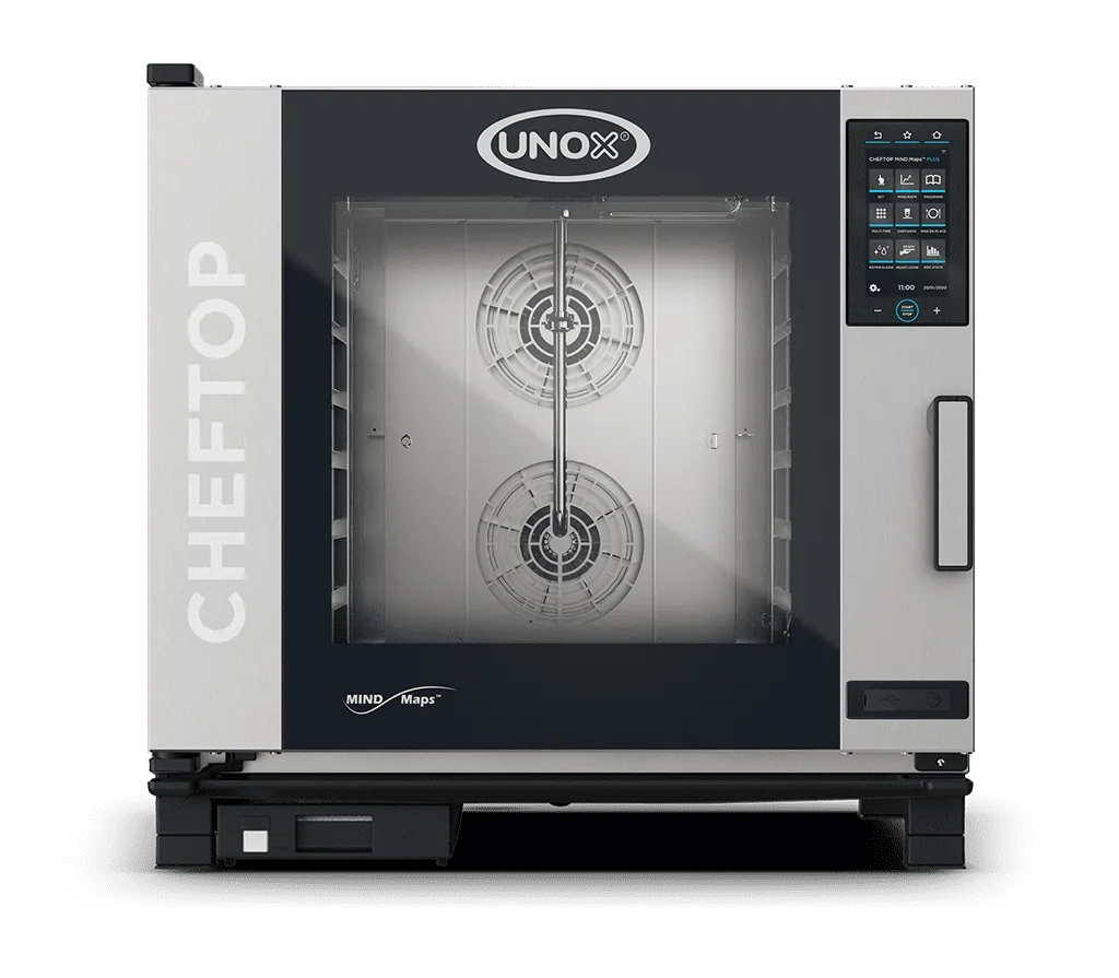Forno Unox Cheftop Mind.Maps Elétrico COUNTERTOP XEVC-0621-EPRM 6 GN 2/1 PLUS Assistência Técnica