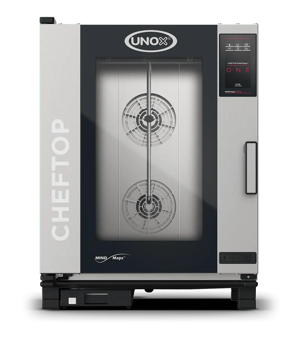 Forno Unox Cheftop Mind.Maps Elétrico COUNTERTOP XEVC-1011-E1RM 10 GN 1/1 ONE Assistência Tecnica