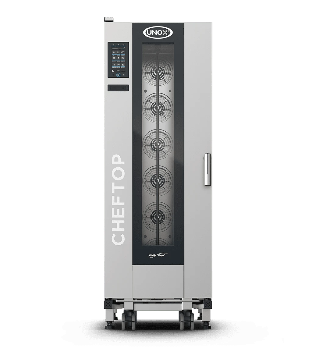 Forno Unox Cheftop Mind.Maps Elétrico BIG COMPACT XECL-2013-YPRS 20 GN 1/1 PLUS Assistência Técnica