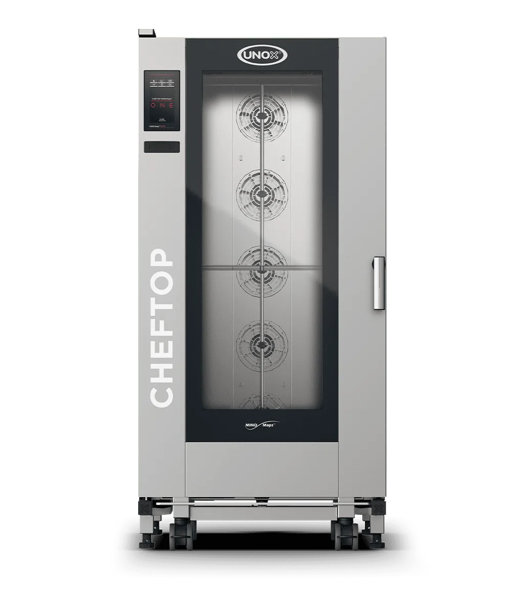 Forno Unox Cheftop Mind.Maps Elétrico BIG 20 GN 1/1 ONE XEVL-2011-E1RS Técnica